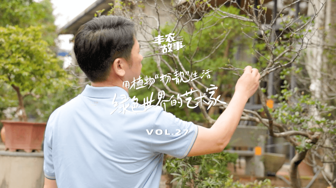 17年，他用一草一木去点亮了一个个家。